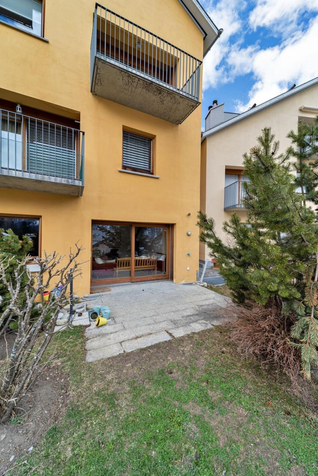 Apartmán Chesa Ladina - Zuoz Exteriér fotografie